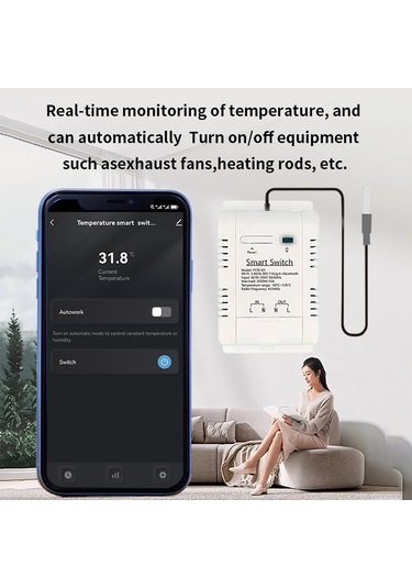 Tuya Wifi Akıllı Enerji Devre Kesici Anahtarı Gerçek E25636-16a-2