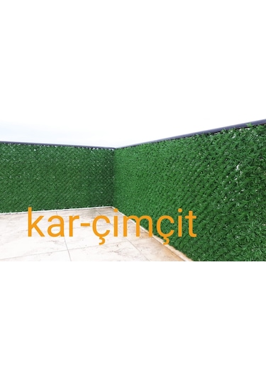 Çim Çit - Çimçit - Çimli Çit - Dekoratif Çit - Çimli Tel Çit