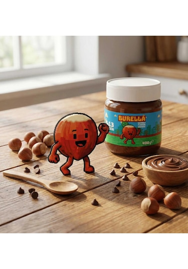 Burella Kakaolu Fındık Kreması %13 Fındık 400g