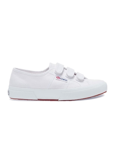 Superga 2750-cot3strapu Kadın Günlük Ayakkabı S00bn20-901-sp Beyaz-beyaz Beyaz
