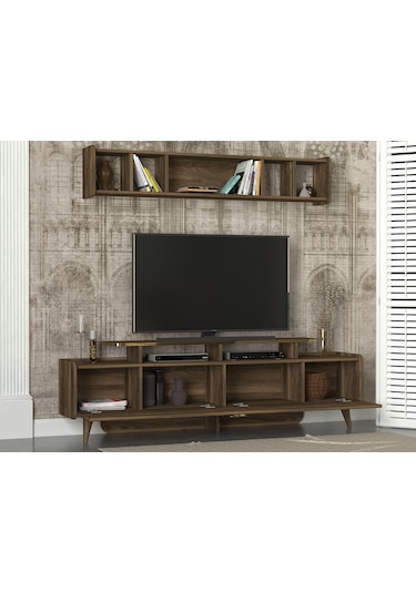 Dekorister Exclusive Sky Tv Ünitesi Ceviz