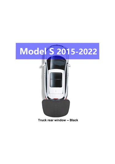 Goldenqian Tesla Model Y 2024 2025 Güneşlik Ön Arka Cam Güneş Gölge Kapak Vantuz İle Model X S3 Yayla Aksesuarları Ms Old Rear W