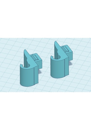 Mazda 3 Güneşlik Gölgelik Klipsleri - 3d