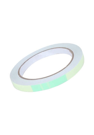 Dianziye 10mm X 10m Yeşil Yeniden Kullanıma Uygun Işık Emici Bant - Su Geçirmez, Yangın Engelleme Özelliğiyle Çevre Dost, 5-6 Saat Işık Verir