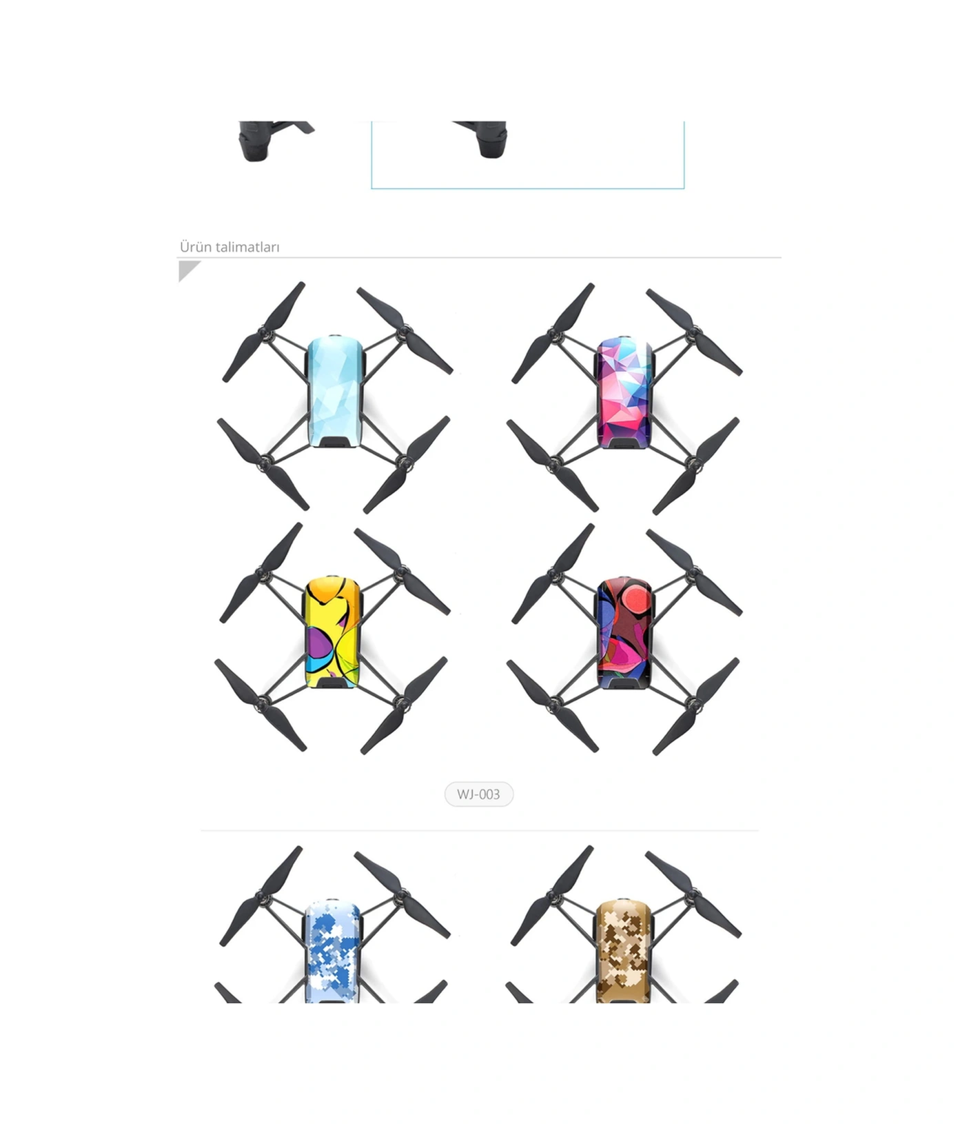 Djı Pgytech Tello Sticker 4-pack