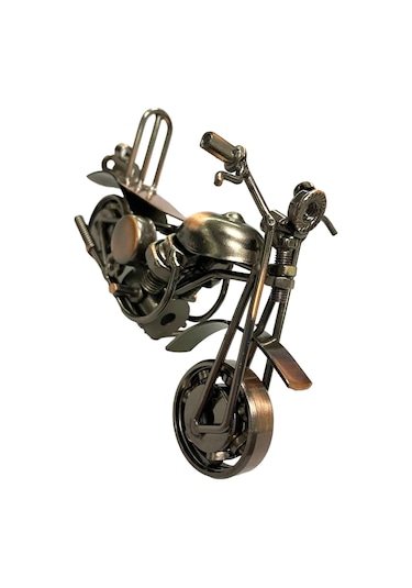 Eskitme Desenli Retro Metal Motor 709687