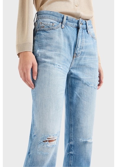 Armani Exchange Bayan Kot Pantolon 3dyj16 Y16gz 05el Açık Mavi Armani Exchange Bayan Kot Pantolon 3dyj16 Y16gz 05el Açık Mavi