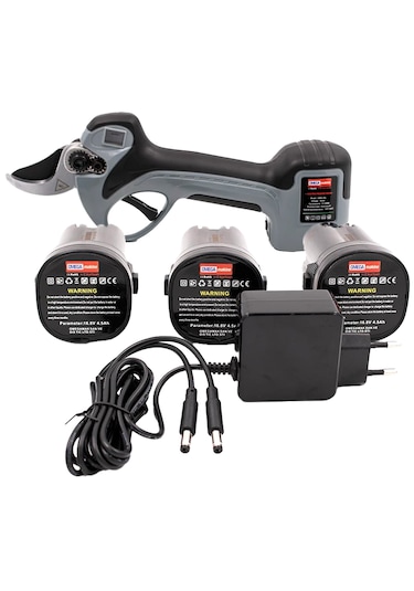 Omega OMG-35L Şarjlı Üç Akülü Sensörlü 35 MM Budama Makası