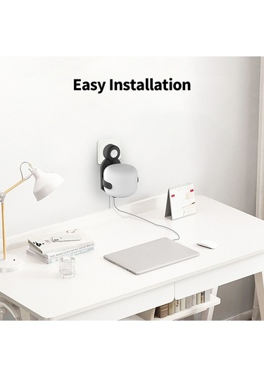 Pazly Google Nest Wifi 2. Nesil Ac2200 Kolay Kurulum Yönlendirici Braketi, Abs Malzemeli, Sinyal Yönlendirme