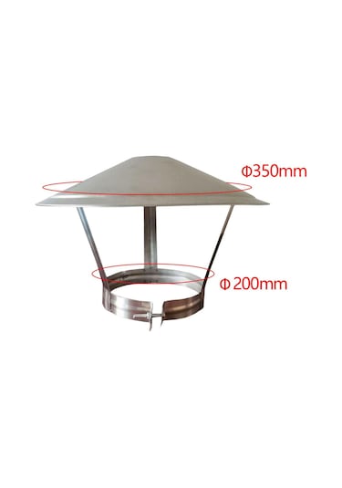 Suntek Baca Yağmur Kapağı Boru Kapağı Yağmur Geçirmez