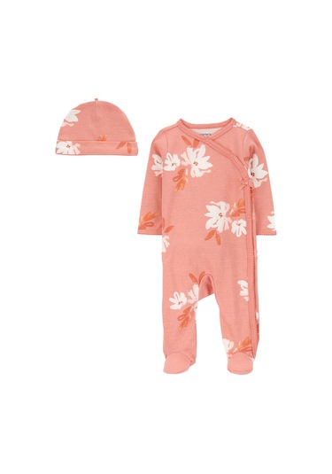 Carters Renkli Layette Kız Bebek Uyku Tulumu 1p601610r Renkli Çok Renkli