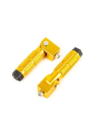 Ulzyvf Katlanır 8mm Motosiklet Pedalı - Alüminyum, Kaymaz, Evrensel Uyumlu, Dayanıklı