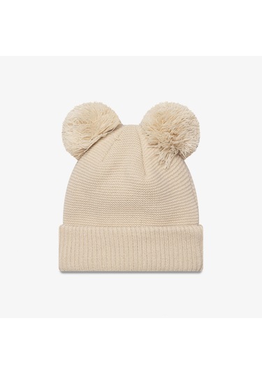 New Era Double Pom Neyyan Stnwhi Unisex Bej Şapka Düz 60565265 Bej