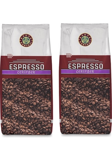 Kahve Dünyası Espresso Çekirdek Kahve 2 x 1 KG
