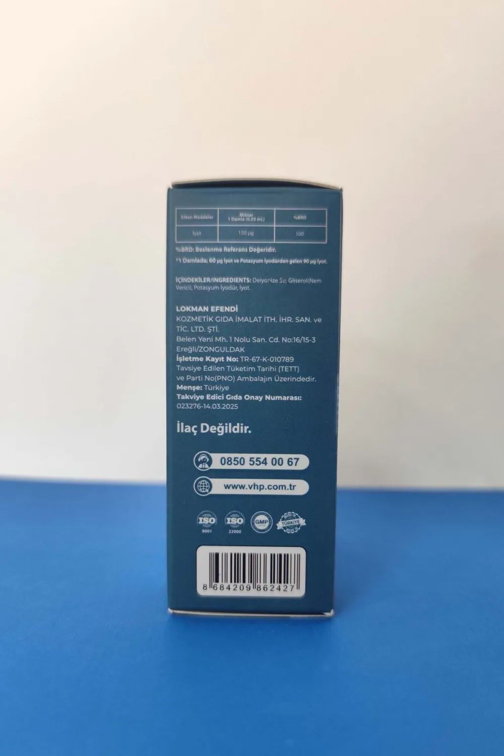 Vhp İyot Damlası 50 Ml