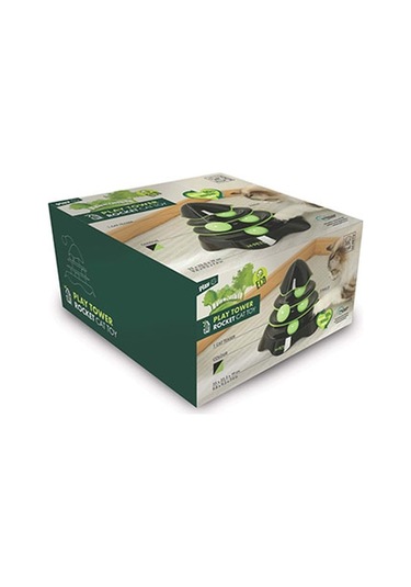 M-pets Yaylı Rocket Kedi Oyuncağı Siyah 25 Cm 244-50043.01