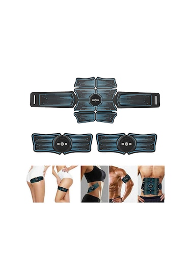 Leezsing Kas Eğitmeni Karın Kası Elektrostimülasyon Çok Fonksiyonlu Fitness Aksesuarları Abs Şekillendirici Masaj Pedi Ev Spor Salonu Karın Kol Bacak Mas-614 Çok Renkli
