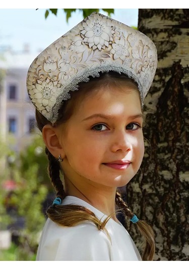 Riota Beyaz Karnaval Kokoshnik 268421546