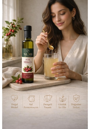 Alıç Sirkesi Geleneksel Fermente - 250 Ml