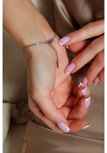 Reva El Bileğine Takılan Taşlı Ve Pandantifli Bilezik 151766673 Gri