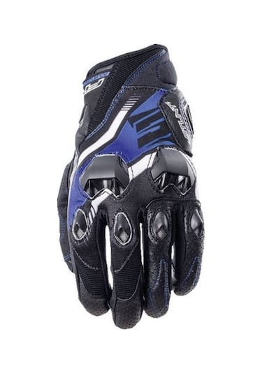 Five Gloves Stunt Evo İcon Blue- Motosiklet Eldiveni