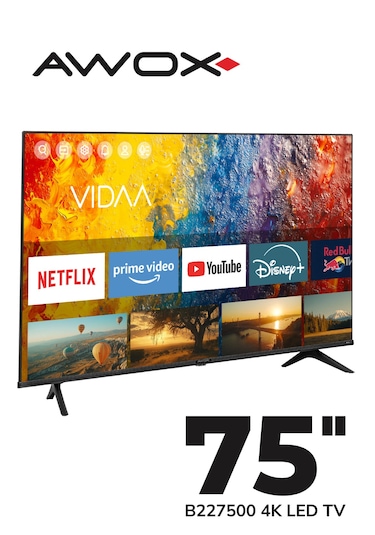 Awox B227500 75" 4K Ultra HD Smart LED TV