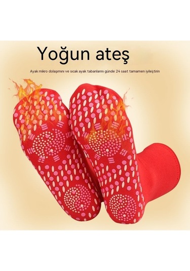 Agoodshop Qıchu Çoraplar Rahat Dayanıklı Çoraplar Sıcak Ve Soğuğa Dayanıklı Yer Çorapları