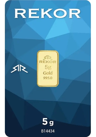 Rekor 5 Gr Külçe Altın