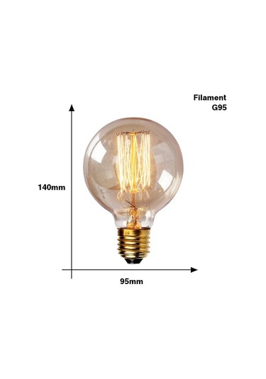 Retro Edison Ampul E27 110 V 40 W T10 T45 A19 St64 G80 G95 G125 Ampul Vintage Edison Ampul Akkor Lamba Filament Ampul Ev Dekor G80 Filament