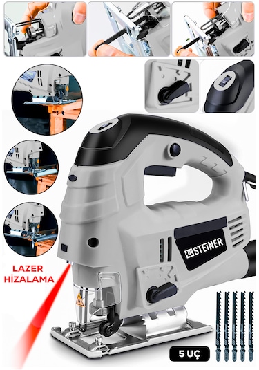 Steiner G90 4600W Lazerli Dekupaj Testere