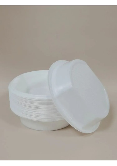 Yuti Shop Tek Kullanımlık Tabak Çorba 50 Adet 418030708 Diğer