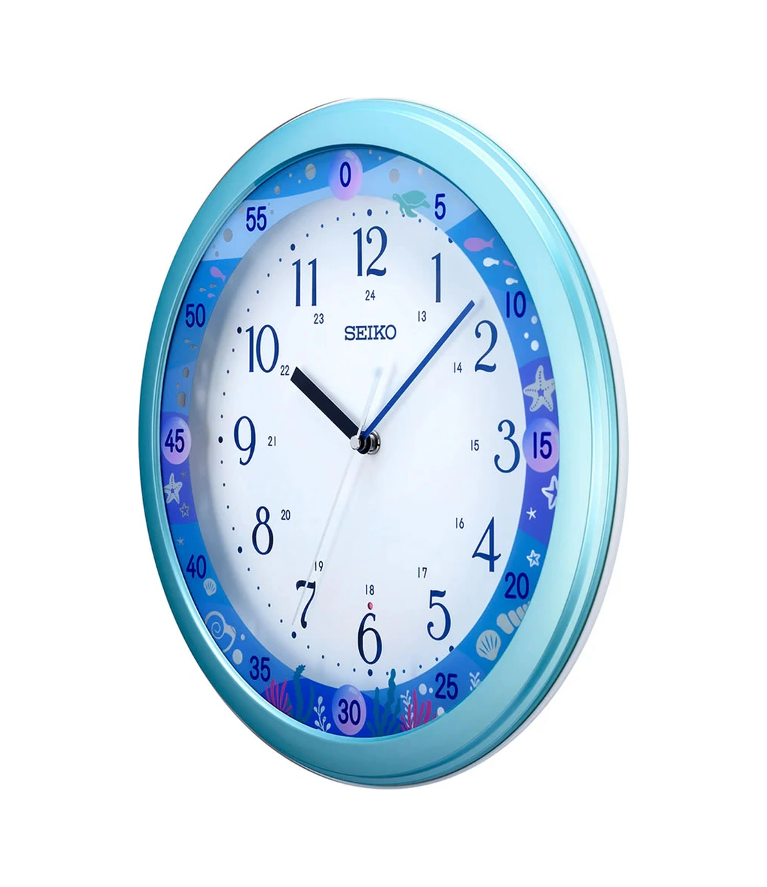 Seiko Clock Qha010m Duvar Saati Mavi