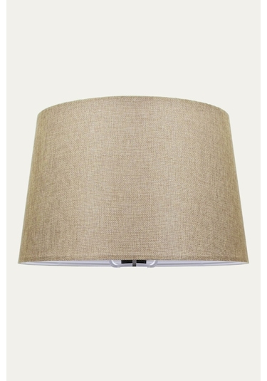 Bej Abajur Başlık Çap 35 Cm Kumaş Konik Çap 35 Cm A875 Bej