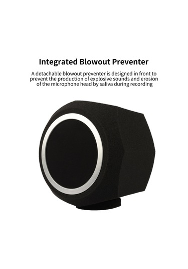 Skycıty Mikrofon Rüzgâr Kalkanı, Gürültü Engelleme Ve Rüzgâr Yalıtımı