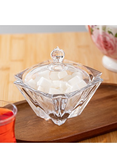 Porsima Dm605-2 Cam Şekerlik Sunumluk Lokumluk Drajelik 150 Ml