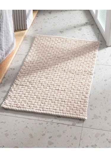 Madame Coco Najac Banyo Paspas - Krem - 50x80 Cm 8684427045336 Ekru