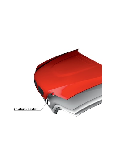 Dyo Dyocryl 2K Akrilik Oto Boyası Hyundai Hyd Pgu Kristal Beyaz