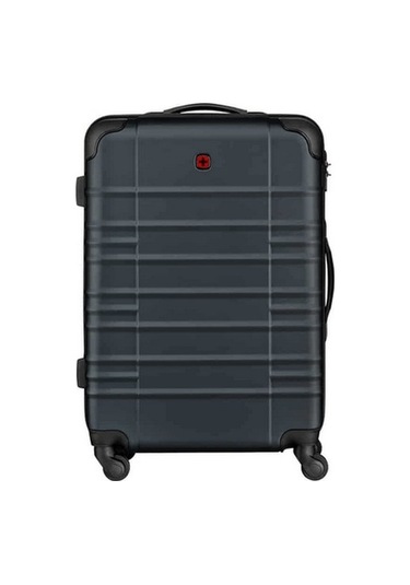 Wenger 653147 Amplar Orta Boy Sert Kabuklu Valiz Lacivert Çok Renkli