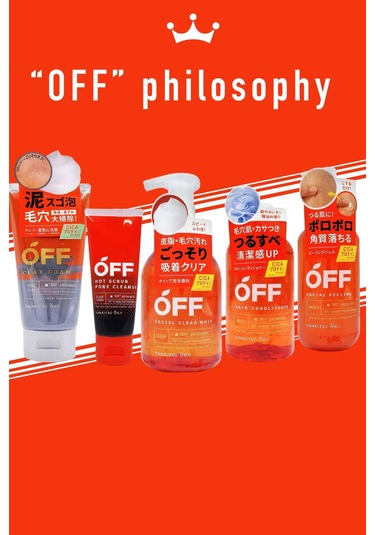 Cosmetex Roland Kankitsu Ohji Off Arındırıcı Kil Özlü Yüz Temizleme Köpüğü