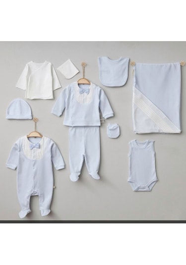 Babydoll Hastane Çıkışı 10lu Pugi-10831 Mavi