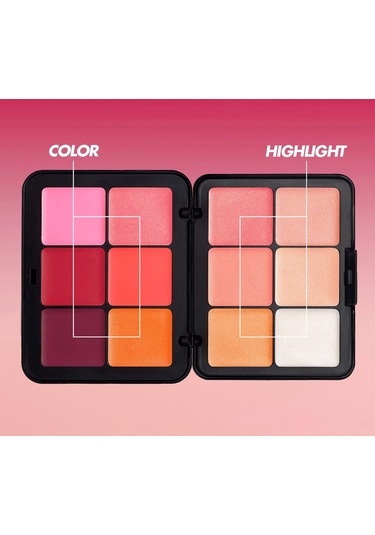 Make Up For Ever Hd Skin Blush & Glow - Krem Allık Ve Aydınlatıcı Paleti Diğer