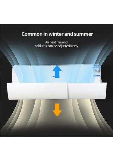 Techtic Klima Hava Yönlendirici Rüzgar Kalkanı Deflektör