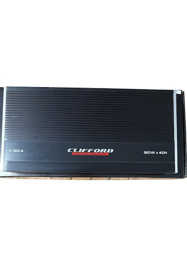 Clifford X120.4 4 Kanal Amfi 4x120watt