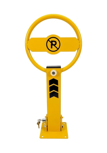 Kilitli Otopark Direği Yatar Kalkar Otopark Bariyeri Simit Bariye