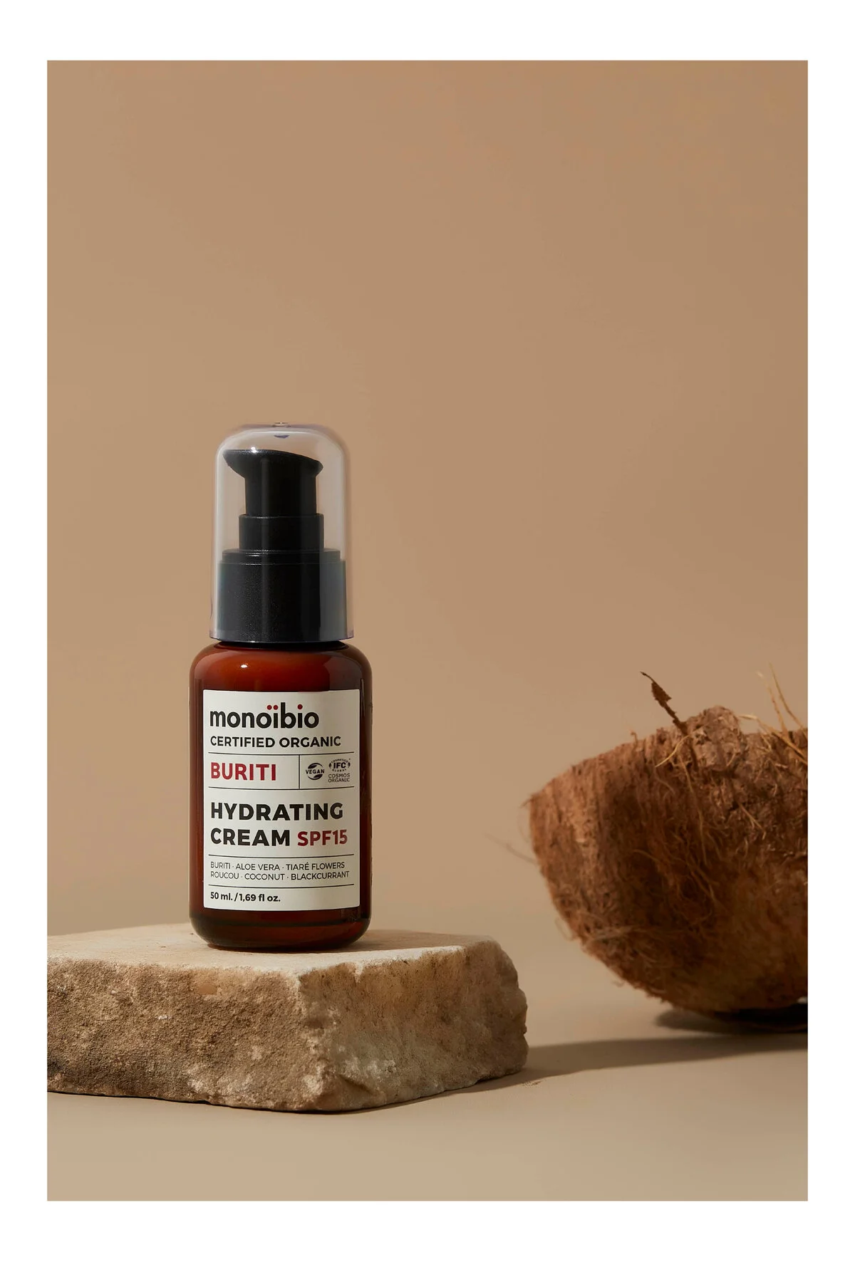 Monoibio Buriti Organik Cilt Bakım Kremi Spf 15 Krem 50 Ml
