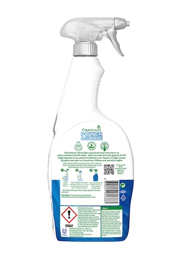 Cif Power & Shine Sprey Banyo Temizleyici 4 x 750 ML