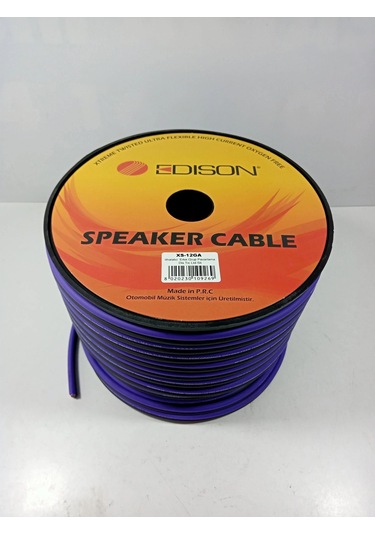 Edison Sp-12ga Bass Hoparlör Kablosu 50 Metre
