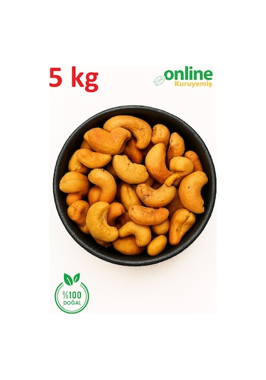 Kavrulmuş Kaju Fıstığı 5 Kg 5 KG