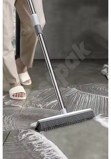 Çekpaslı Kauçuk Yer Fırçası