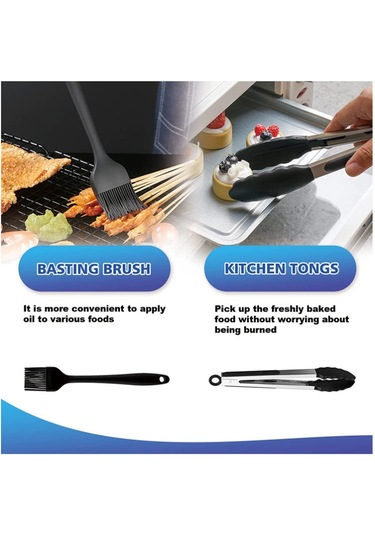 Sones Ninja 3.7-4.2qt Air Fryer Aksesuarları 6'sı 1 Arada Set